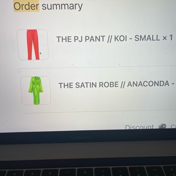 Laina Rauma club bed neons pants Koi Small - Picture 15 of 15